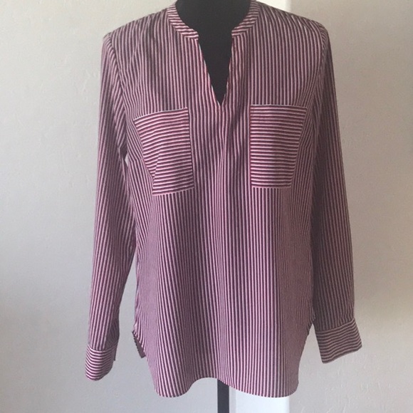 Cabi Franklin Blouse Shirt❤️🤍💙 - Picture 2 of 16